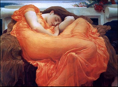 زنی در خواب