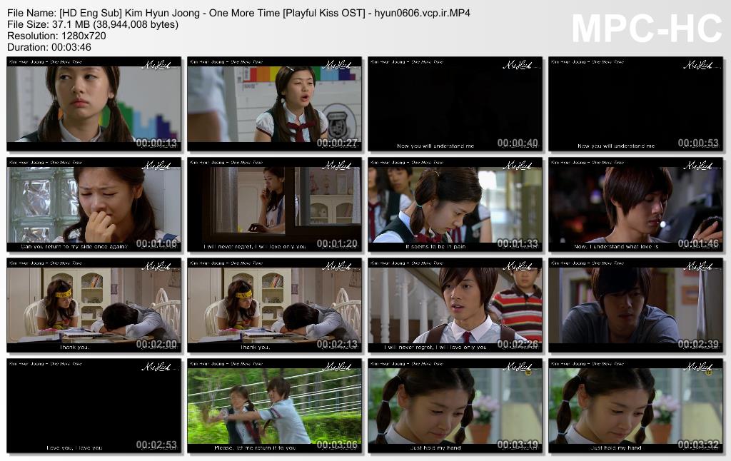 [HD Eng Sub] Kim Hyun Joong - One More Time [Playful Kiss OST]