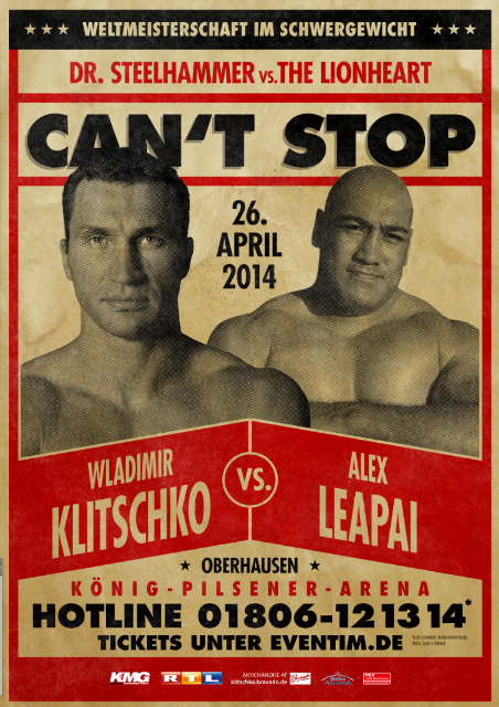 دانلود مسابقه قهرمانی سنگین وزن بوکس  Wladimir Klitschko vs. Alex Leapai