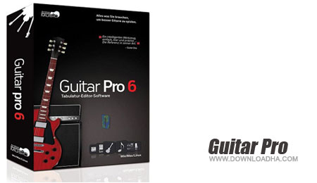 دانلود نرم افزار گیتار پرو Guitar Pro 6.0.8 r9626 Final