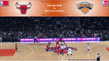 دانلود مسابقات ان بی ای – NBA 2014.10.29 Chicago Bulls Vs New York Knicks
