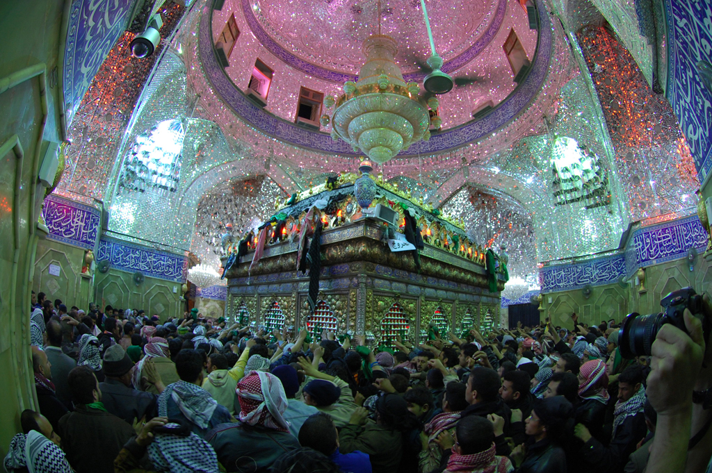 عکس و پوستر مذهبی با موضوع ضریح مطهر حضرت ابوفاضل(ع)