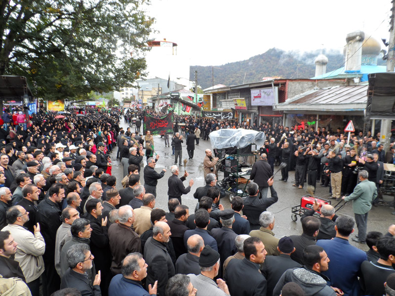 ماسال نیوز تصاویر عزاداری روز عاشورا در شهر ماسالل