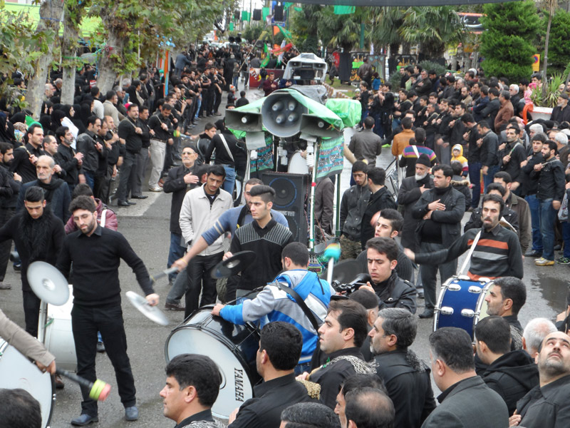 ماسال نیوز تصاویر عزاداری روز عاشورا در شهر ماسالل