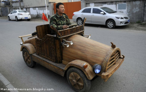 همه اختراعات جالب چینی ها - ماشین برقی