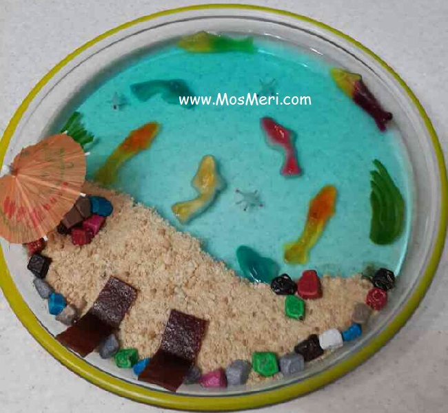 ژله آکواریومی ژله آکواریومی