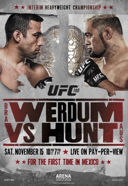 دانلود یو اف سی 180 | UFC 180: Werdum vs. Hunt