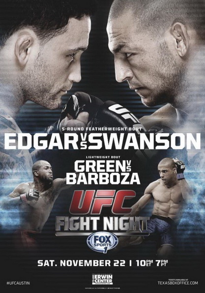 دانلود یو اف سی فایت نایت 57 | UFC Fight Night 57 : Edgar vs. Swanson