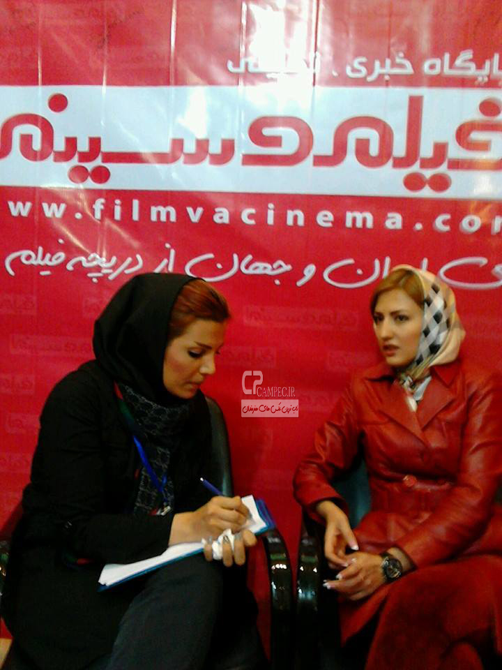 سمیرا حسینی در نمایشگاه مطبوعات