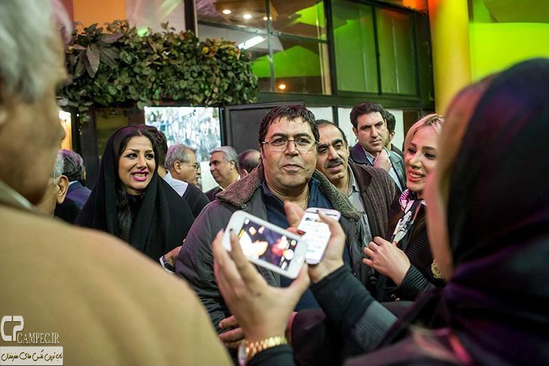 فرهاد اصلانی در مراسم افتتاحیه فیلم سینمایی مستانه
