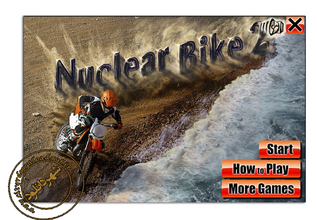 دانلود بازی nuclear bike موتور تریل کم حجم فلش برای PC
