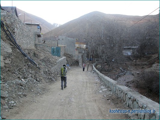 مسیر قله اشگدر از روستای سنج