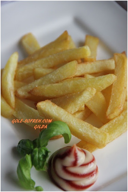 آشپزی: سیب زمینی سرخ کرده Pommes آشپزی: سیب زمینی سرخ کرده Pommes