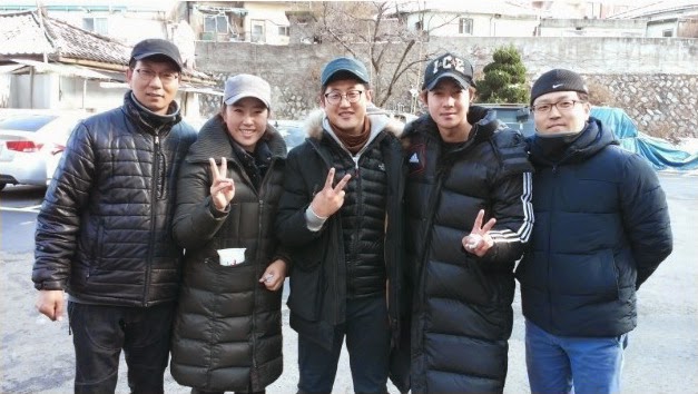 [Photo] Kim Hyun Joong At A Coal Delivery Volunteer Activity [14.12.02]