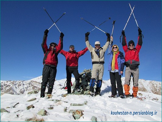 گروه نشاط زندگی - قله استرچال