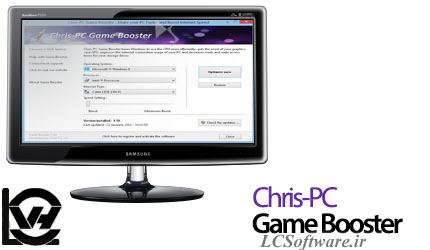 Chris-PC Game Booster 2.80 افزایش کارایی سخت‌ افزار برای اجرای بهتر بازی‌ های سنگین 
