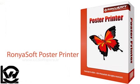 ساخت پوستر و بنر با  دانلود نرم افزار RonyaSoft Poster Printer 3.01.41