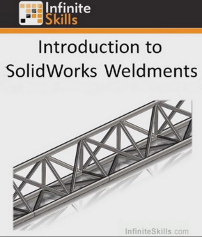 SolidWorks - Weldments Training Video آموزش تصویری طراحی جوشکاری در سالیدورک پروژه فایل های نمون تمرین کاربردی