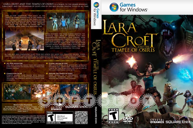 کاور Lara Croft and the Temple of Osiris