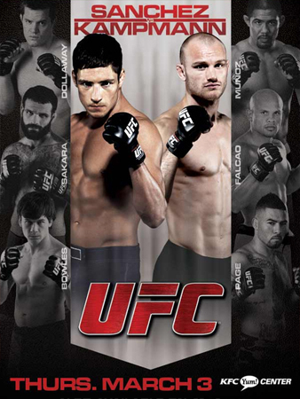 دانلود یو اف سی در ورسز 3 | UFC on Versus 3: Sanchez vs. Kampmann