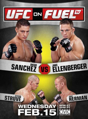 دانلود یو اف سی در فیول تی وی 1 | UFC on Fuel TV 1: Sanchez vs. Ellenberger