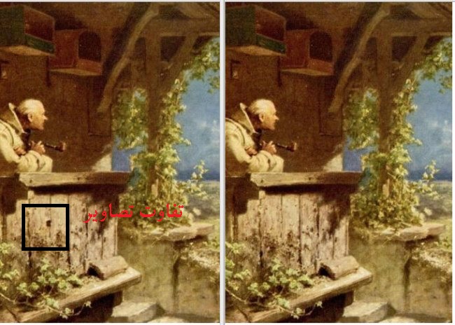 پاسخ به:حدس تفاوت نقاشی ها/باهوش ها کلیک کنند (دور 32)