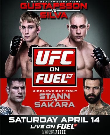 دانلود یو اف سی در فیول تی وی 2 | UFC on Fuel TV 2: Gustafsson vs. Silva