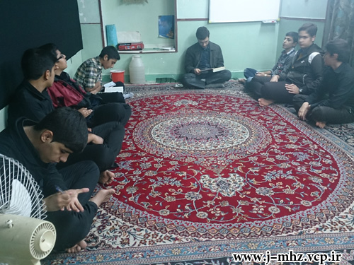 نمایی از جلسه جوانان 29 آذر 93