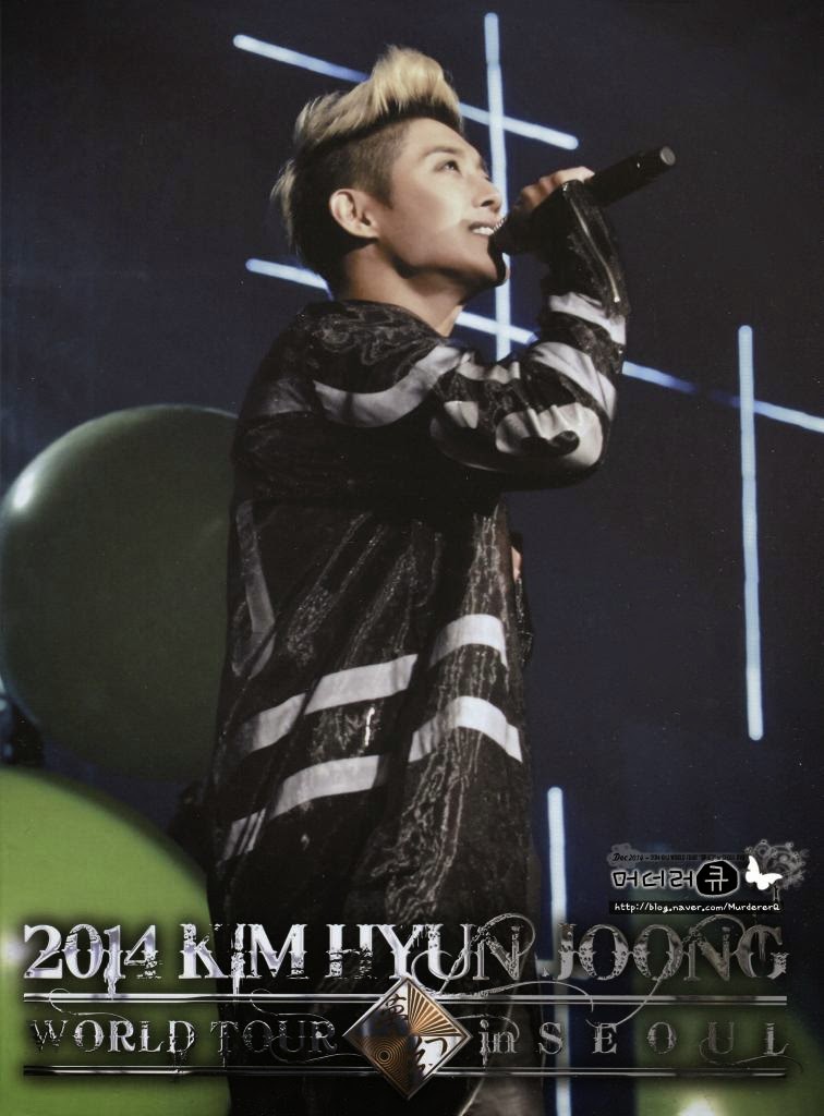 MurdererQ Scan_Kim Hyun Joong 2014 Phantasm World Tour in Seoul DVD
