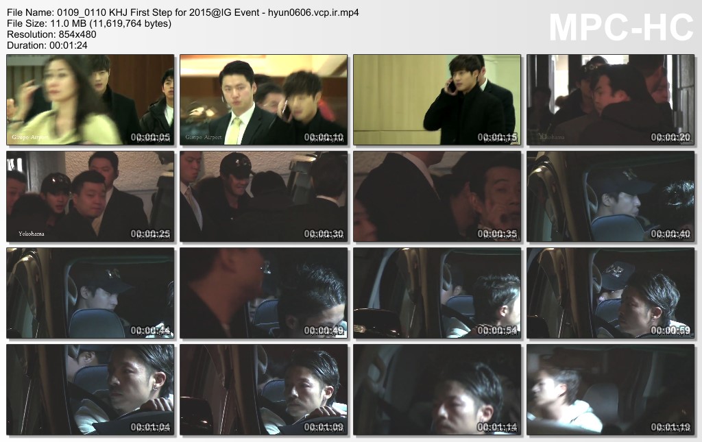 Hollishyun Fancam_Gimpo Airport Departure And Yokohama