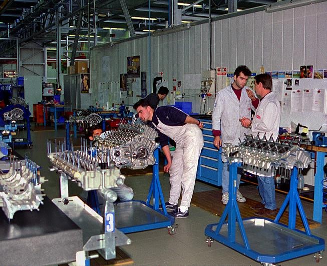Engine Assembly Shop, a very open enviorment.