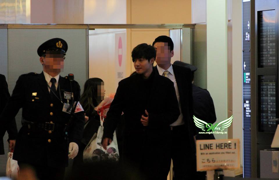 [Onlykhjfamily Photo] Kim Hyun Joong - Arrived Haneda Airport [2015.01.09]