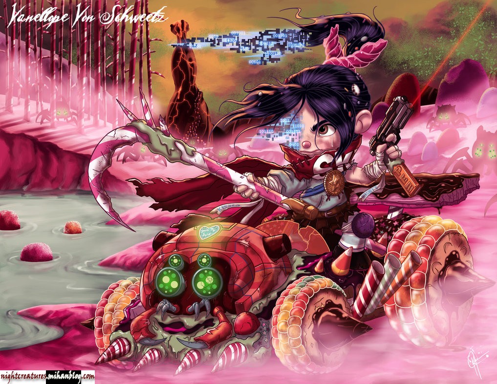 23_twisted_princess_vanellope.jpg (1017×786)