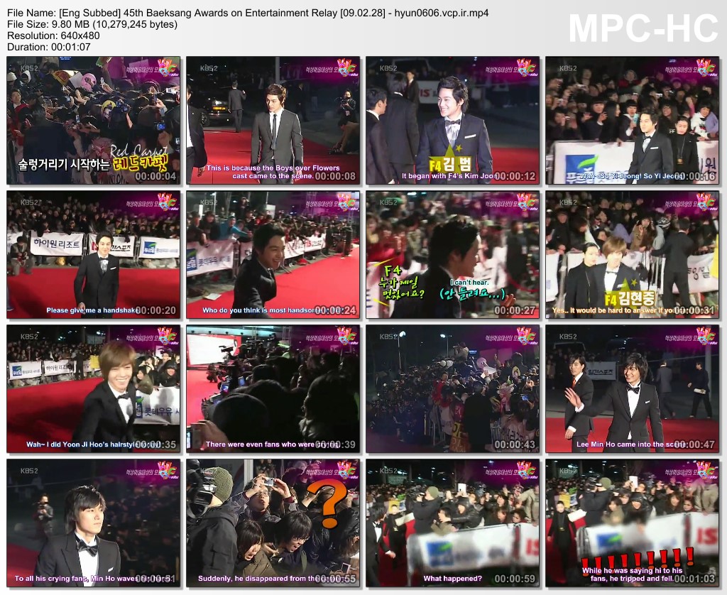 Boys Over Flowers Awards