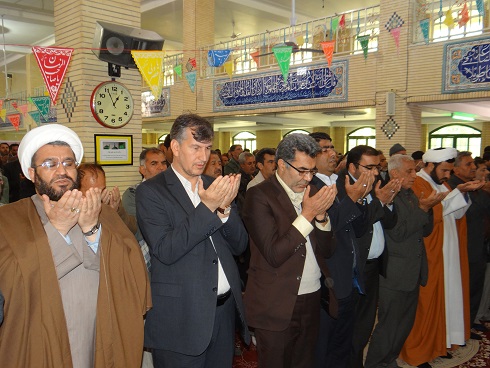 حضور مهندس برومندی در بخش سیدان