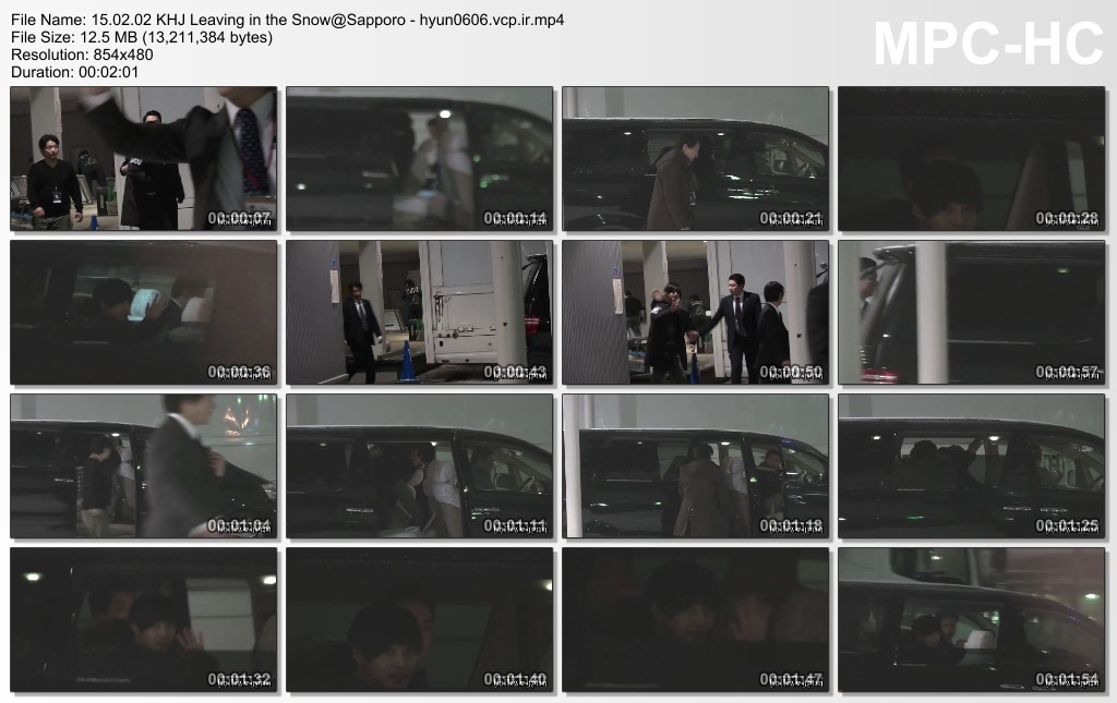 [HollisHyun Fancam] Kim Hyun Joong - Leaving After Japan Tour 2015 GEMINI in Sapporo [15.02.02]