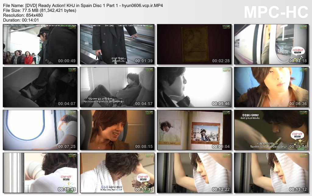 Ready. Action! Kim Hyun Joong in Spain Disc 1 Part 1