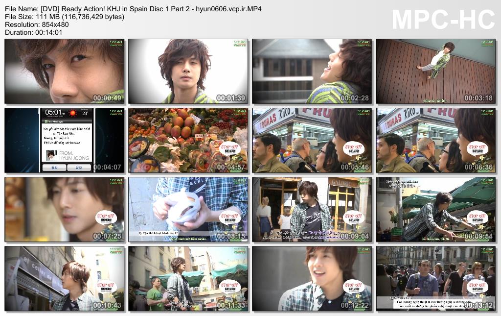 Ready. Action! Kim Hyun Joong in Spain Disc 1 Part 2