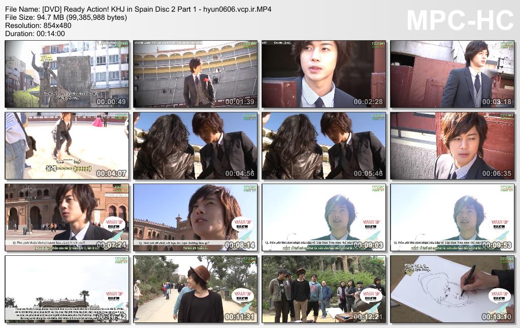 Ready. Action! Kim Hyun Joong in Spain Disc 2 Part 1