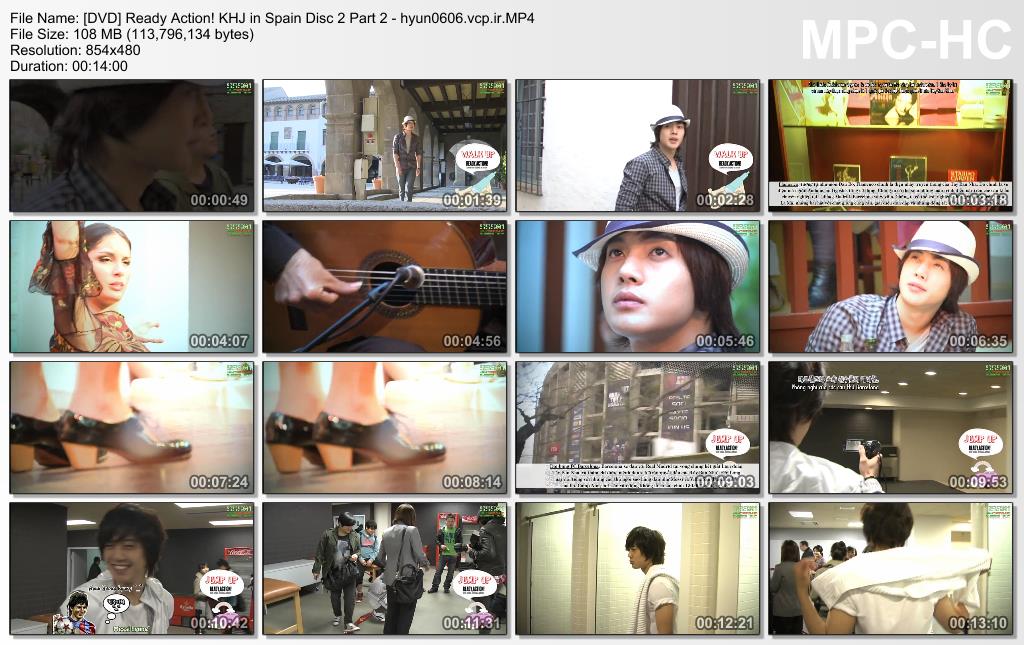 Ready. Action! Kim Hyun Joong in Spain Disc 2 Part 2