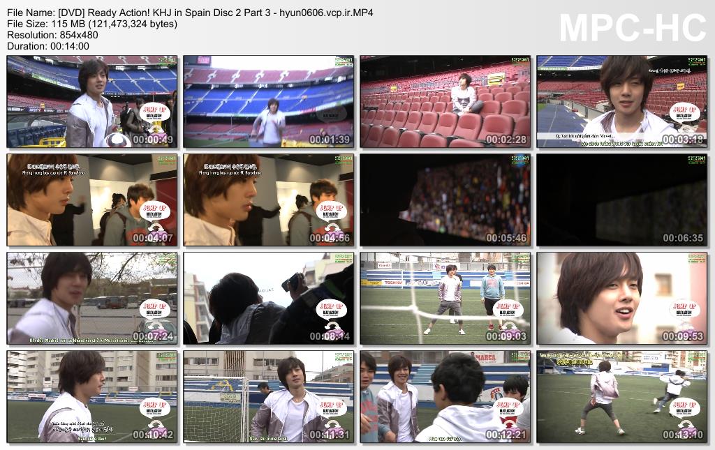 Ready. Action! Kim Hyun Joong in Spain Disc 2 Part 3