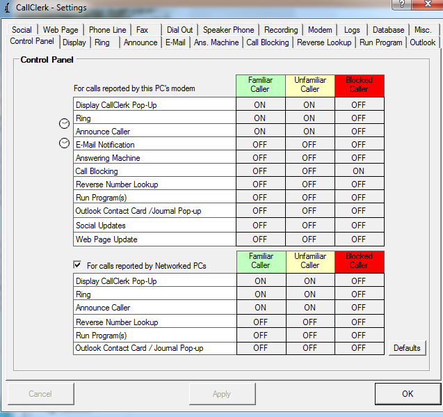 CallClerk 4.3.7 - منشی تلفن CallClerk