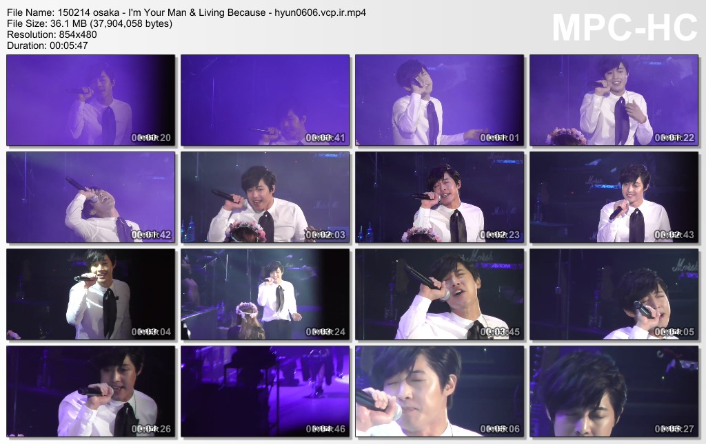 [masa06hj Fancam] Kim Hyun Joong Japan Tour 2015 GEMINI in Osaka [15.02.14]