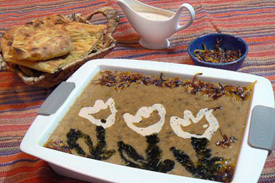 آش بادمجان
