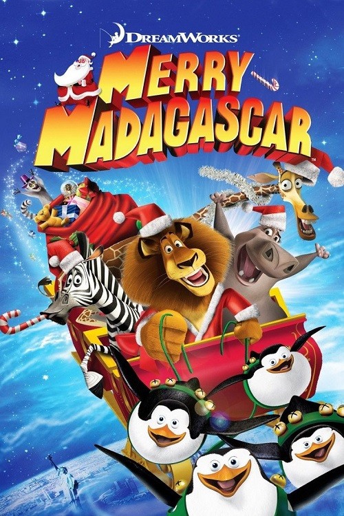 دانلود دوبله فارسی انیمیشن Merry Madagascar 2009