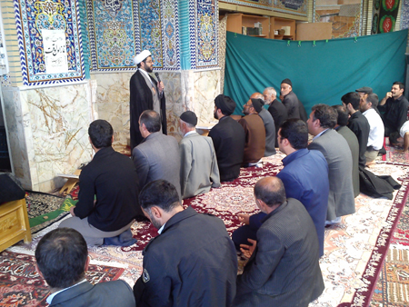 سخنرانی امام جمعه قهدریجان در مسجد النبی 