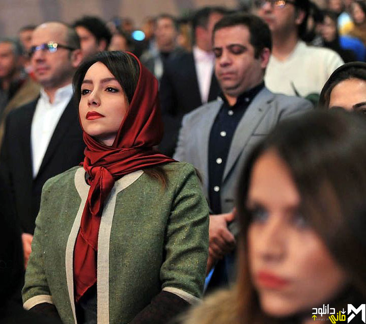 نازنین بیاتی در افتتاحیه جشنواره 35 فیلم فجر