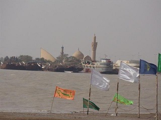 آنسوی اروند مقابل فاو صدام بعد از تصرف فاو کشتی شکسته ای را به مثابه ایران شکست خورده در آنسوی فاو بنا کرد