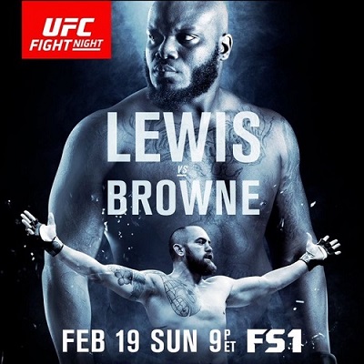 نتایج مبارزات رویداد: UFC Fight Night 105: Lewis vs. Browne