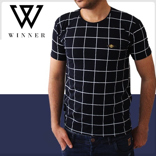 تی شرت چهار خانه مردانه وینر wier